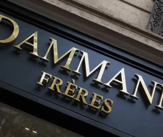 Dammann lettres relief éclairage indirec